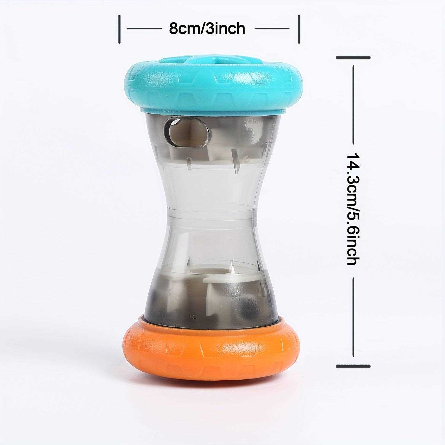 Aelflane Treat Dispensing Puzzle Toys for Small Dogs,Interactive Chase Toys,Perfect Alternative to Slow Feeder Dog Bowls to Improves Pets Digestion - Healthber
