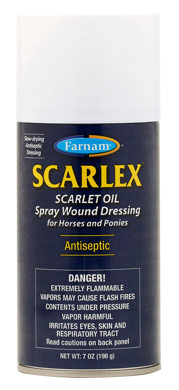 Farnam Scarlex Scarlet Oil Spray Wound Dressing, 7 oz - Healthber