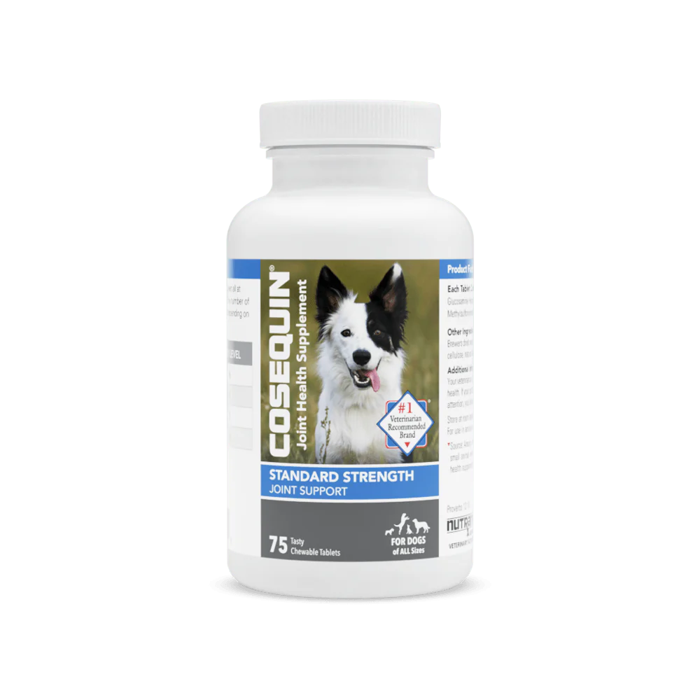 Nutramax Cosequin Standard Strength Joint Health Supplement for Dogs, With Glucosamine and MSM - Healthber