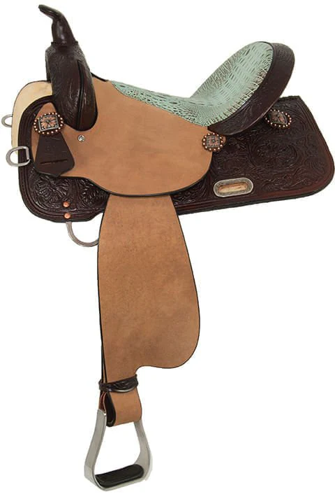 High Horse Runaway Barrel Saddle, Wide Tree - Healthber