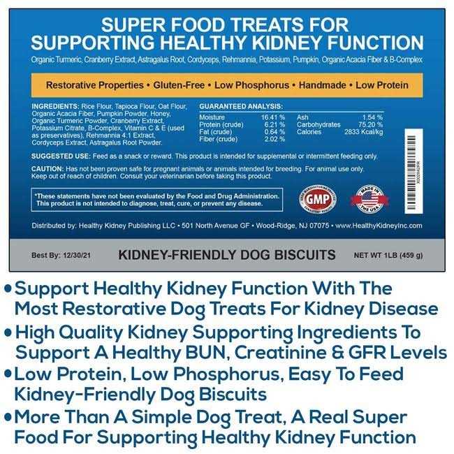 Kidney Restore Bacon Dog Treats Low Protein Dog Treats for Kidney Support for Dogs. Renal Treats for Any Kidney Dog Diet - Healthber