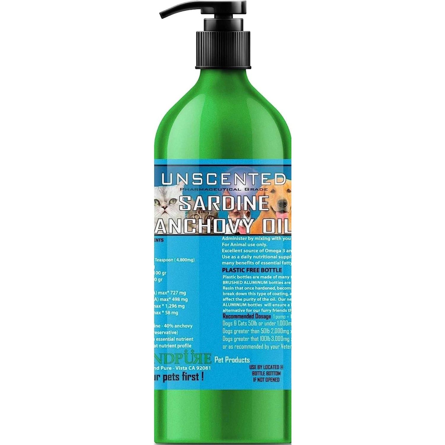 Iceland Pure Unscented Sardine-Anchovy Oil - Healthber