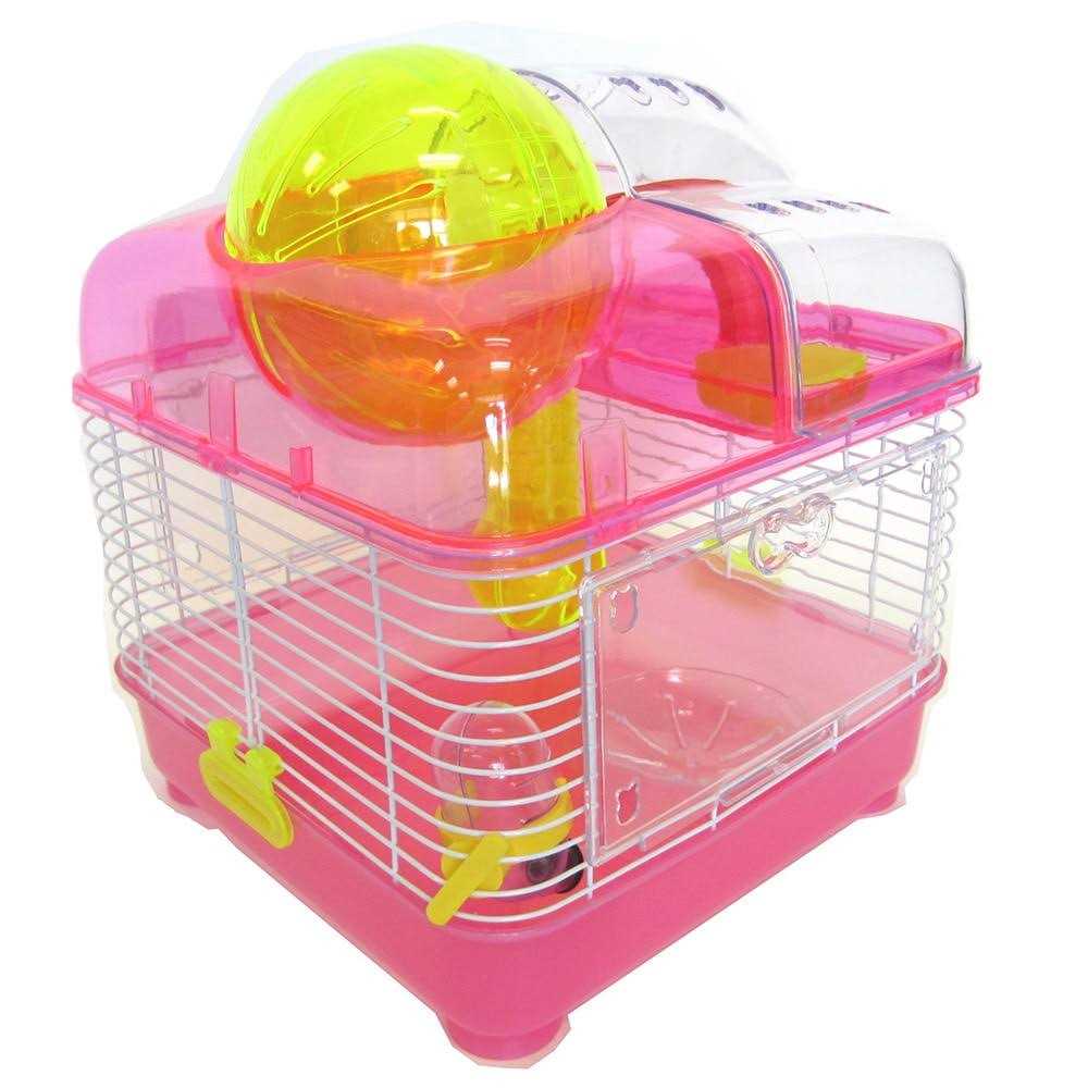 YML Clear Hamster Cage - Healthber
