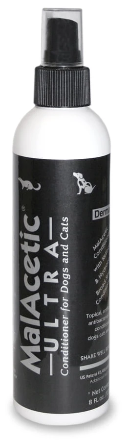 Rx MalAcetic Ultra Spray Conditioner for Dogs, Cats, & Horses, 8 oz - Healthber