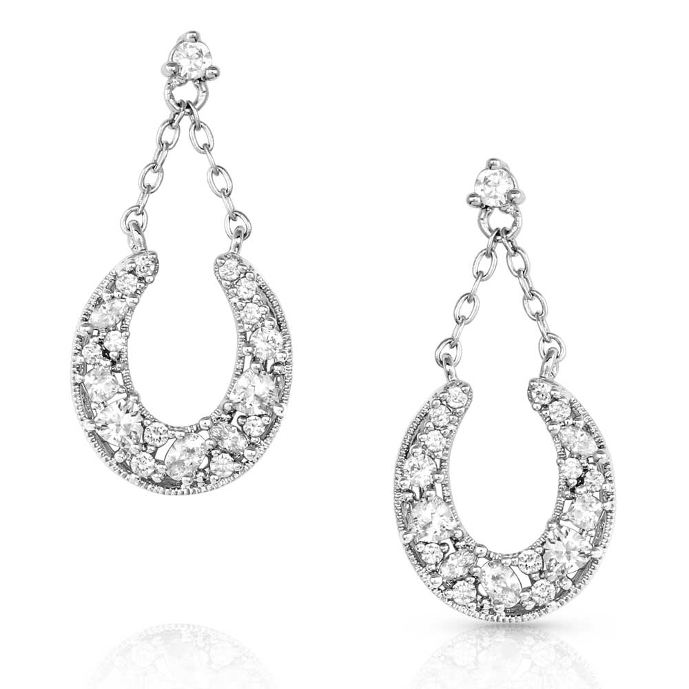 Intentional Luck Crystal Drop Earrings - Healthber