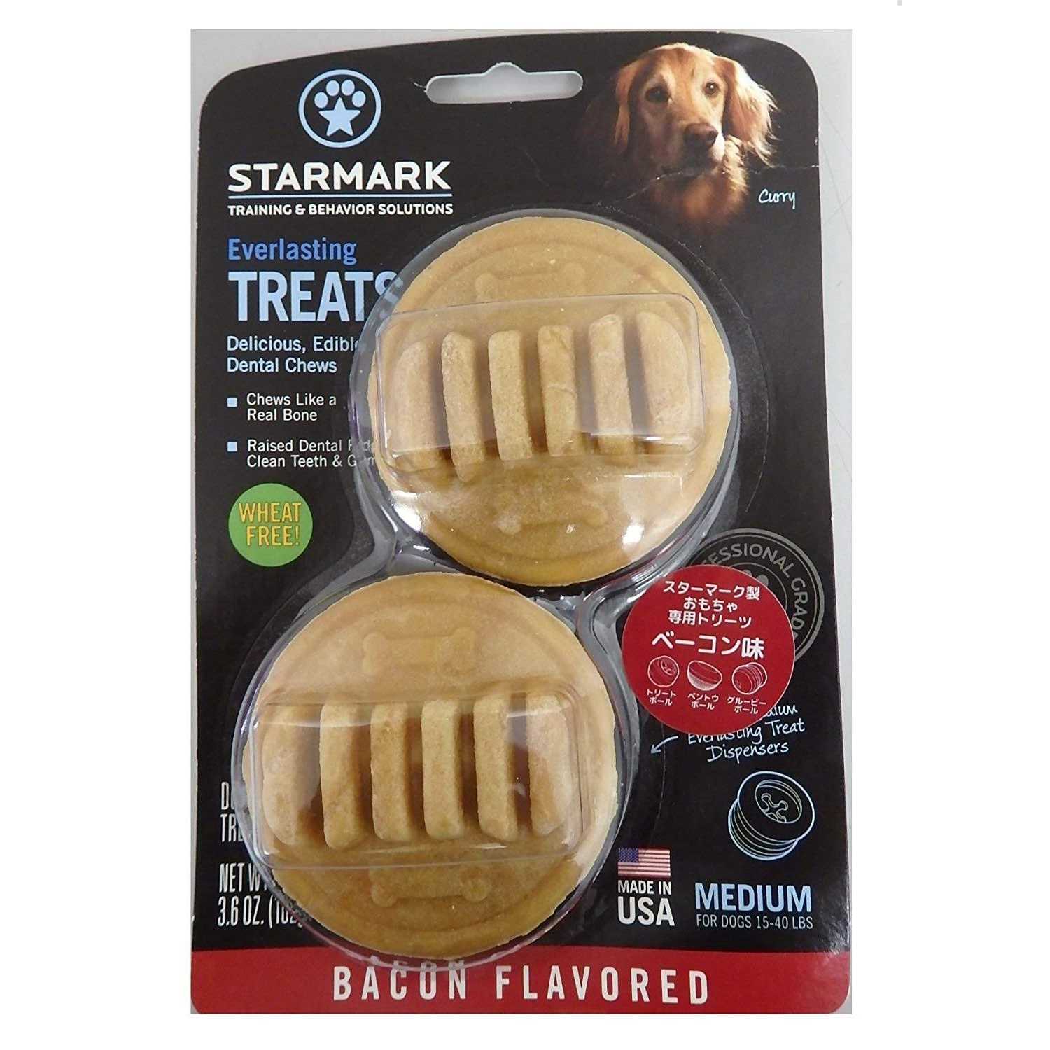 Starmark Everlasting Bacon Dog Treats - Healthber