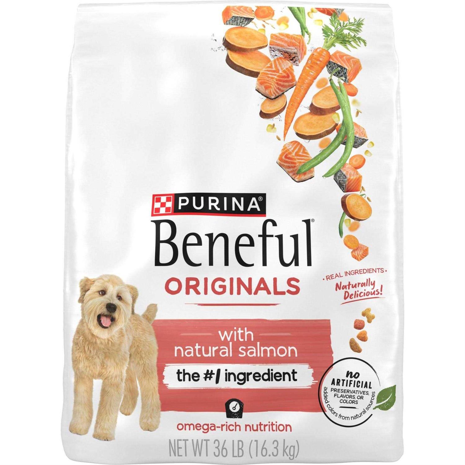 Purina Beneful Originals Salmon Dry Dog Food - Healthber
