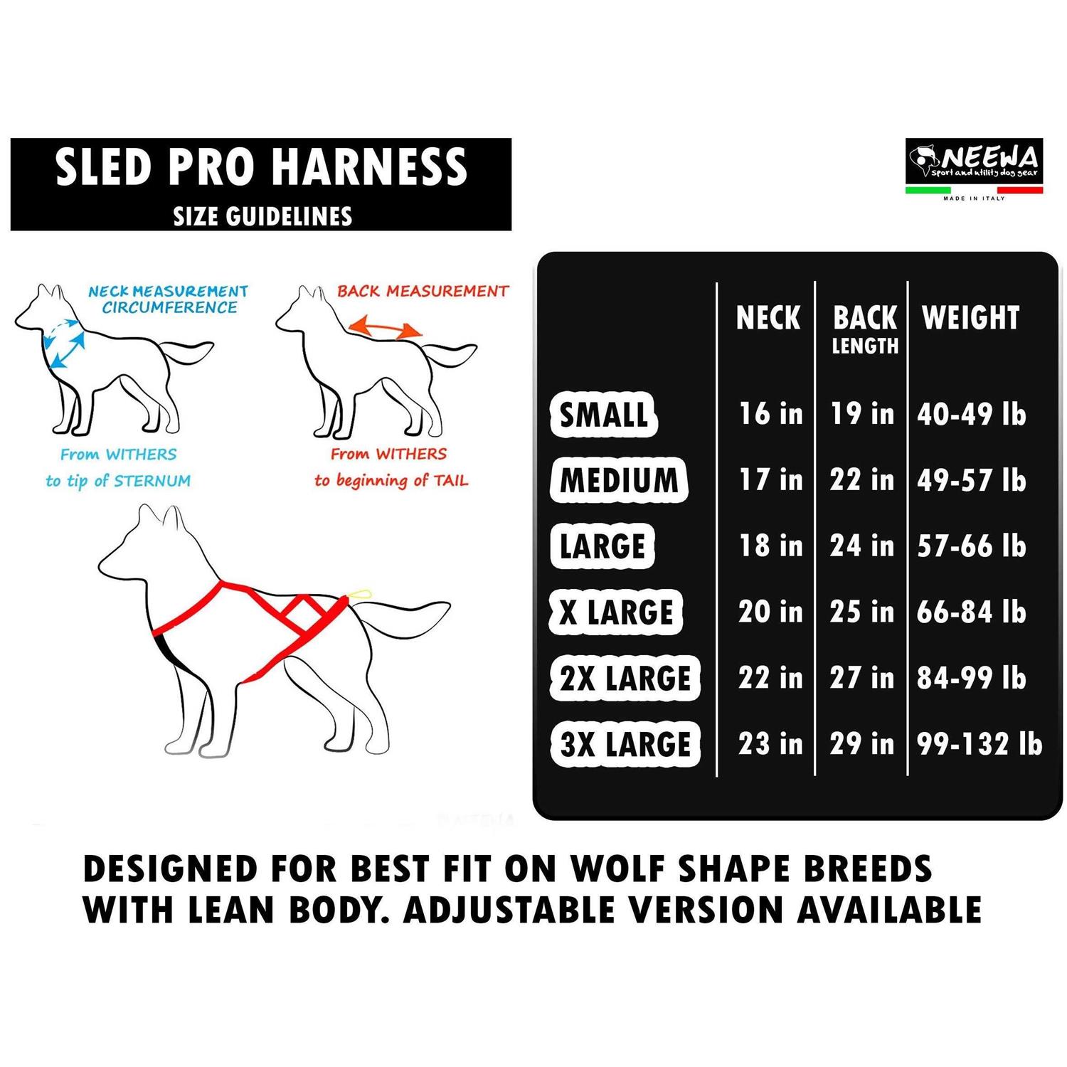 Neewa Sled Pro Harness Dog Pulling Harness Husky Harness - Healthber
