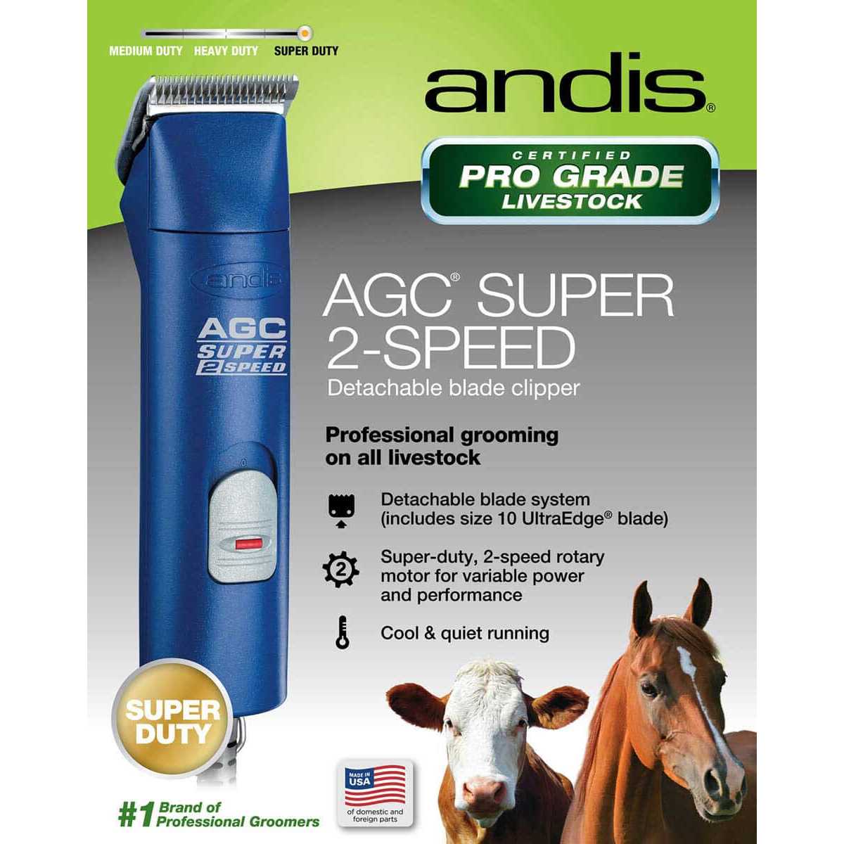 Andis AGC Super 2-Speed Clipper - Healthber
