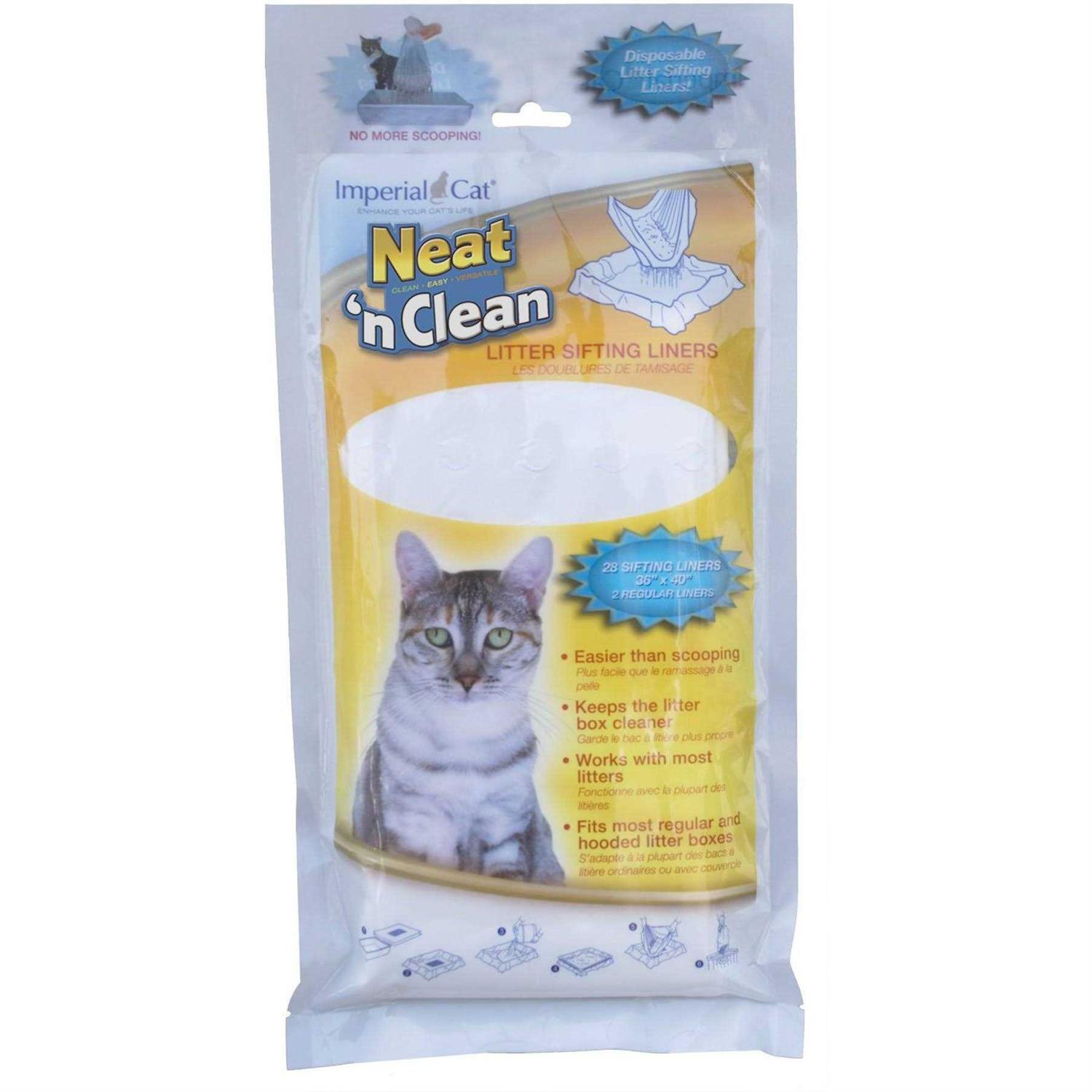 Imperial Cat Neat n Tidy Sifting Cat Litter Liners - Healthber