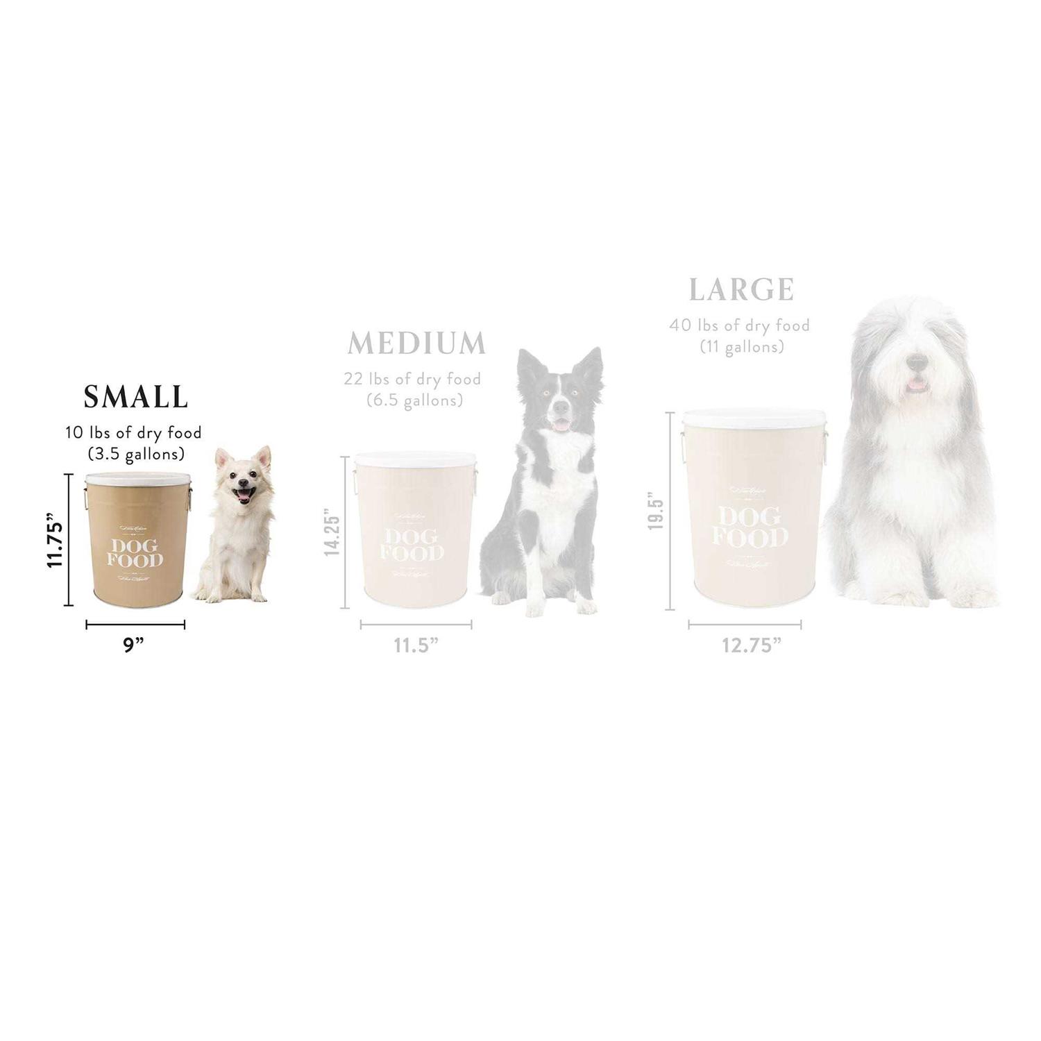 Harry Barker Bon Chien Dog Food Storage Canister - Healthber