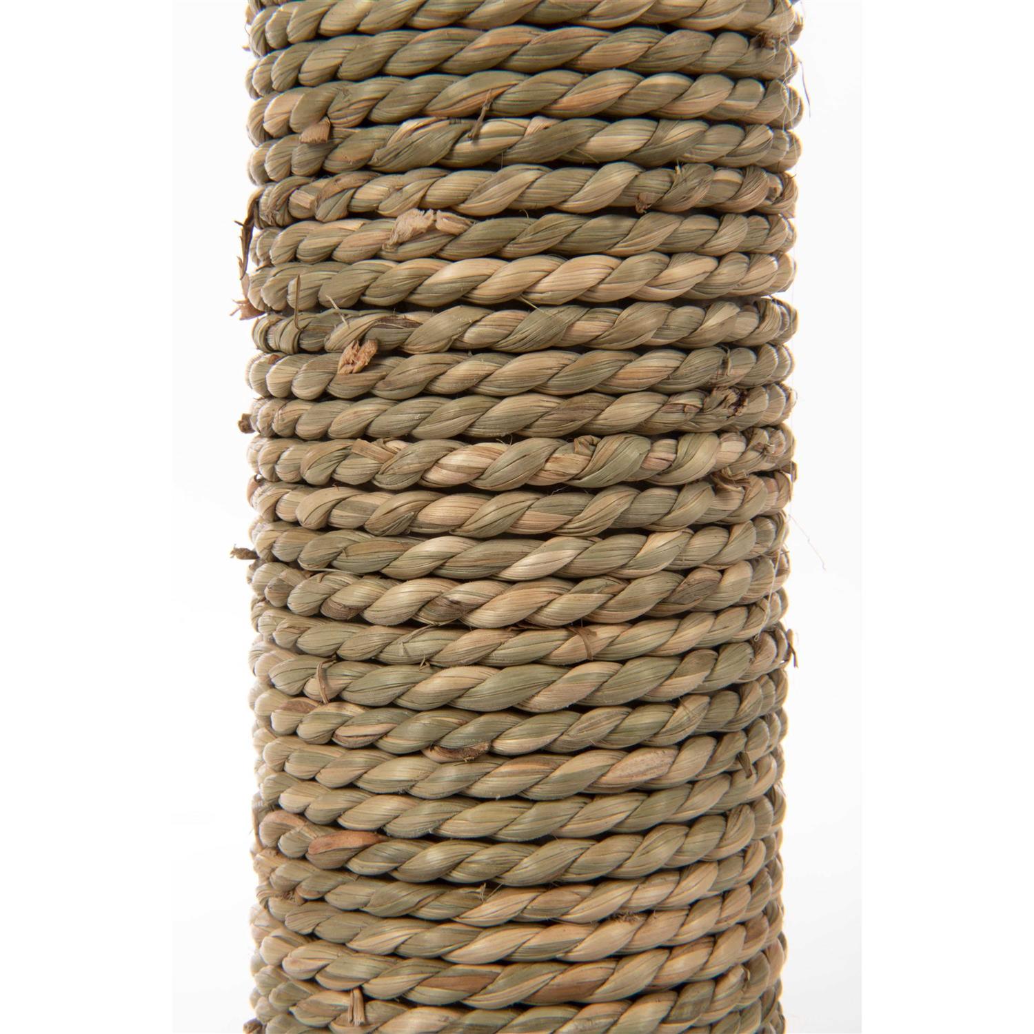 SmartyKat Simply Scratch Post with Feather Toy - Healthber