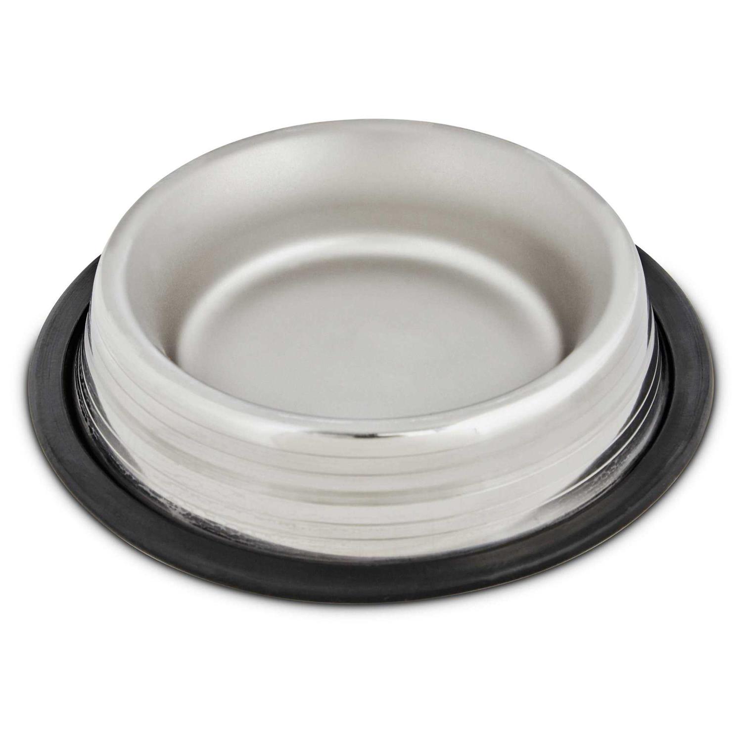 EveryYay No Tip Stainless Steel Dog Bowl - Healthber