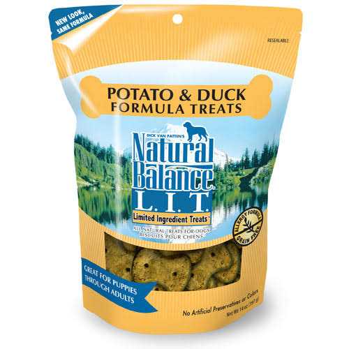 Natural Balance Limited Ingredient Treats Potato & Duck - Healthber