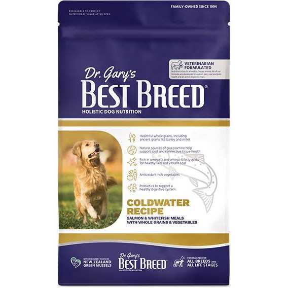 Dr. Gary’s Best Breed Holistic Coldwater Recipe Dry Dog Food - Healthber