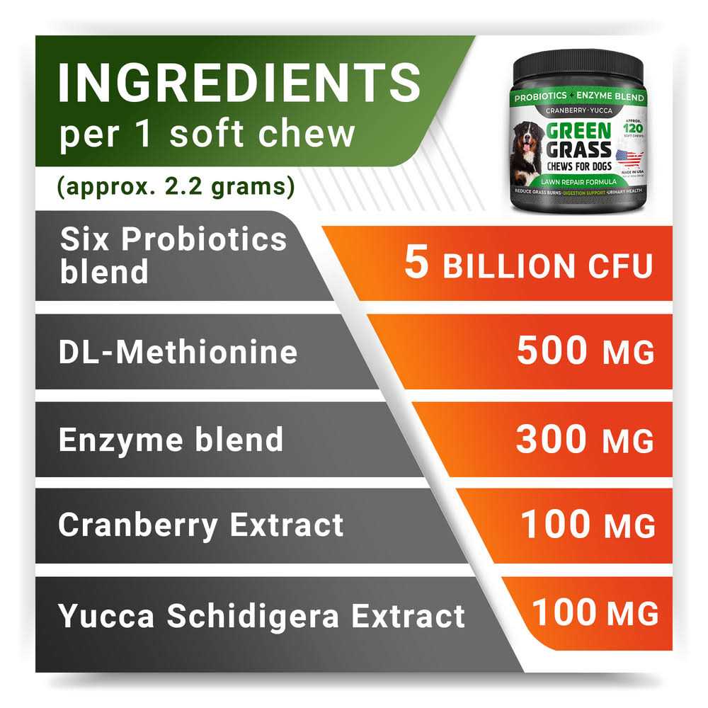 StrellaLab Grass Restore Treats for Dogs - Healthber