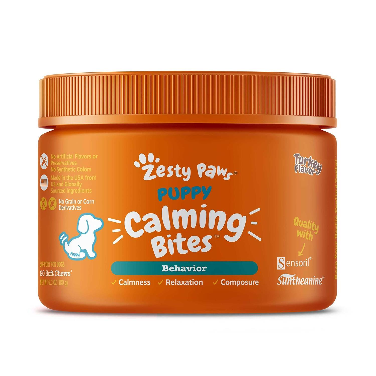 Zesty Paws Calming Bites for Puppy - Healthber