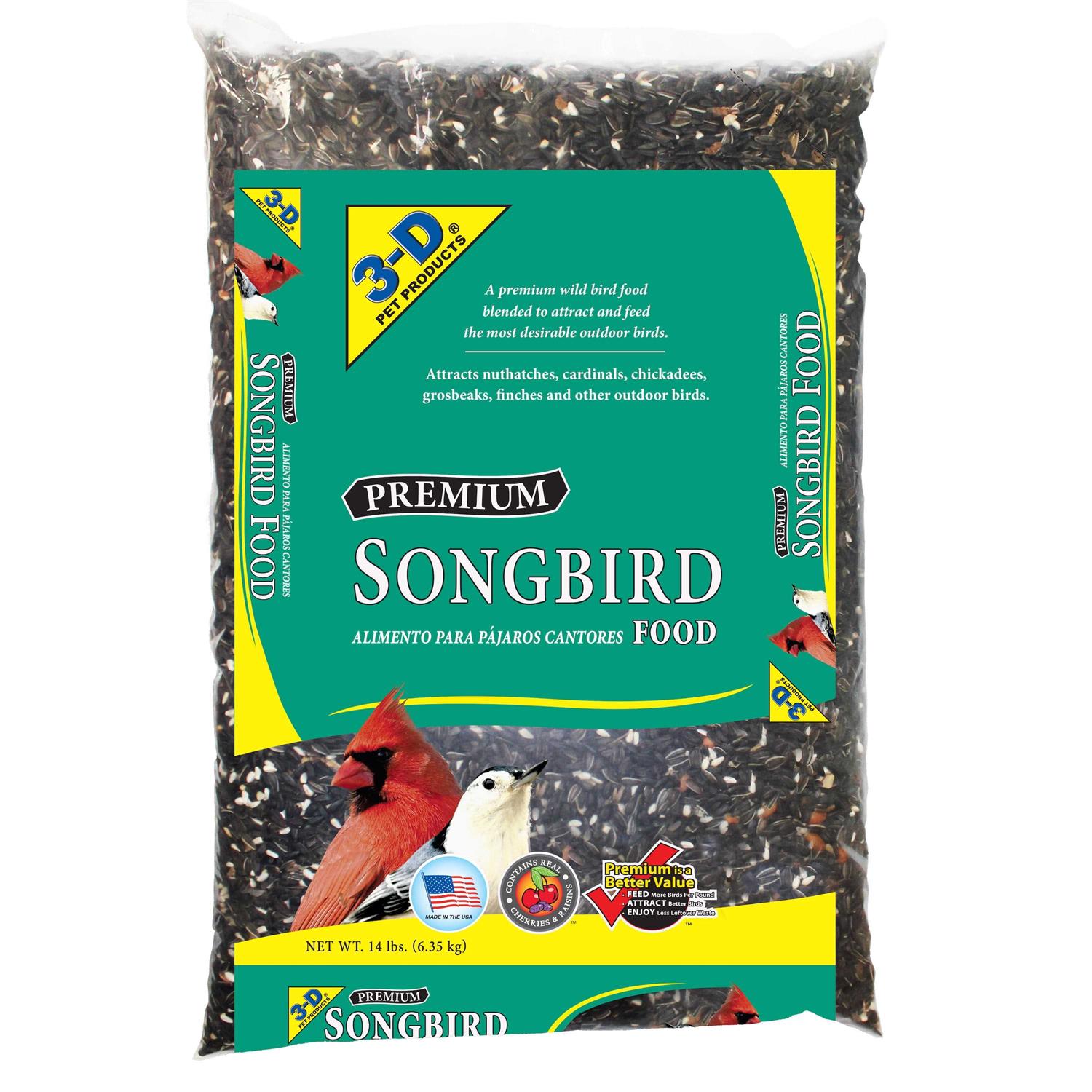 3-d Pet Products Premium Songbird Food - Healthber
