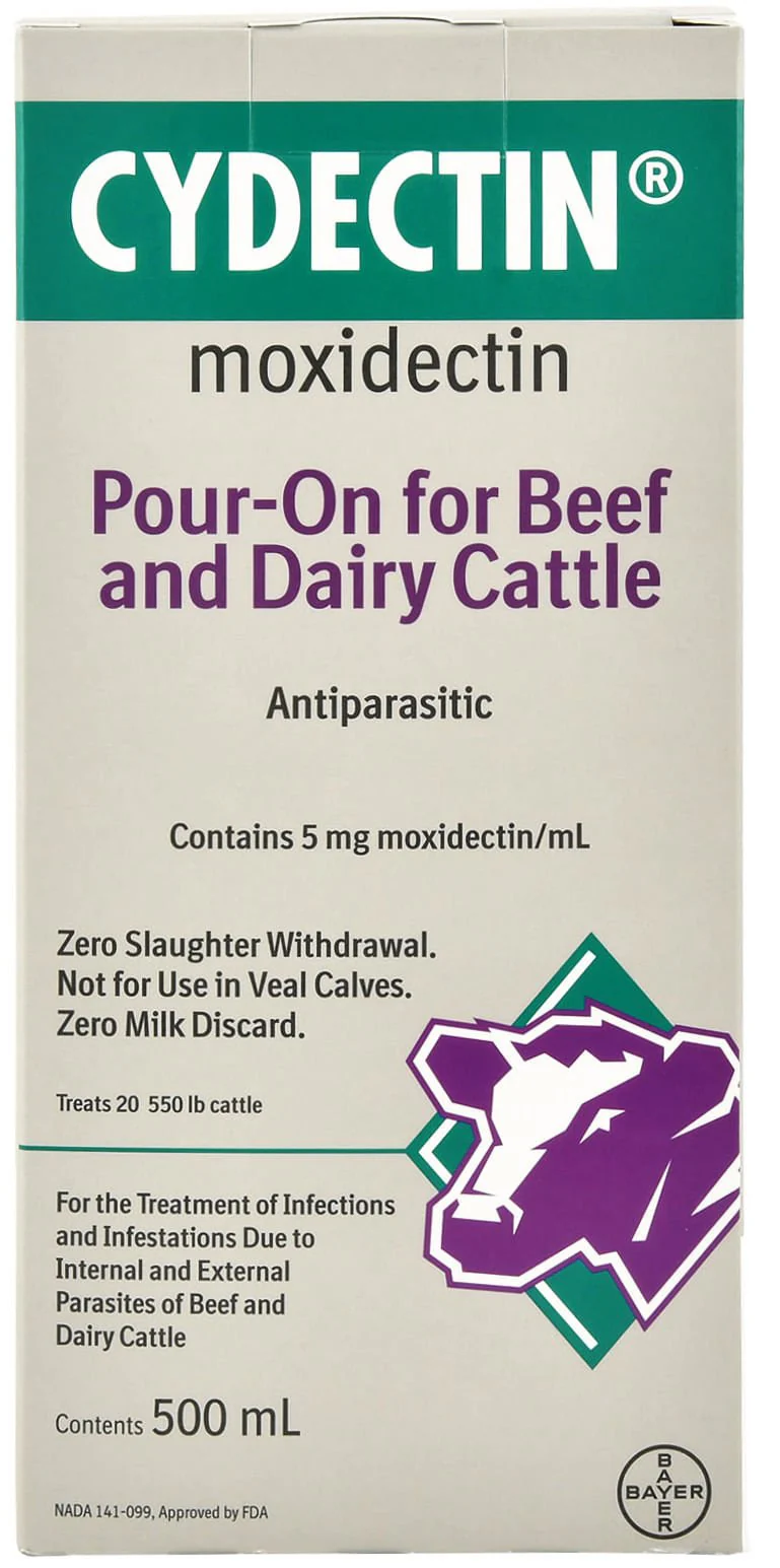 Cydectin Pour On Cattle Wormer - Healthber