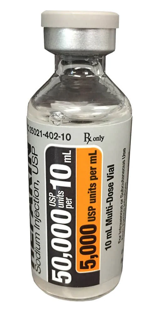 Rx Heparin Injection for Dogs, Cats, & Horses - Healthber