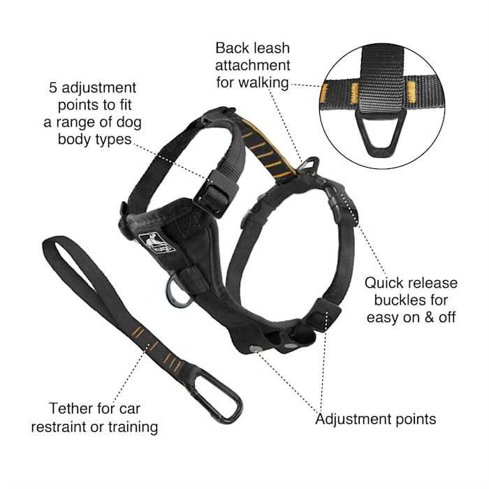 Kurgo Tru Fit Smart Harness - Healthber