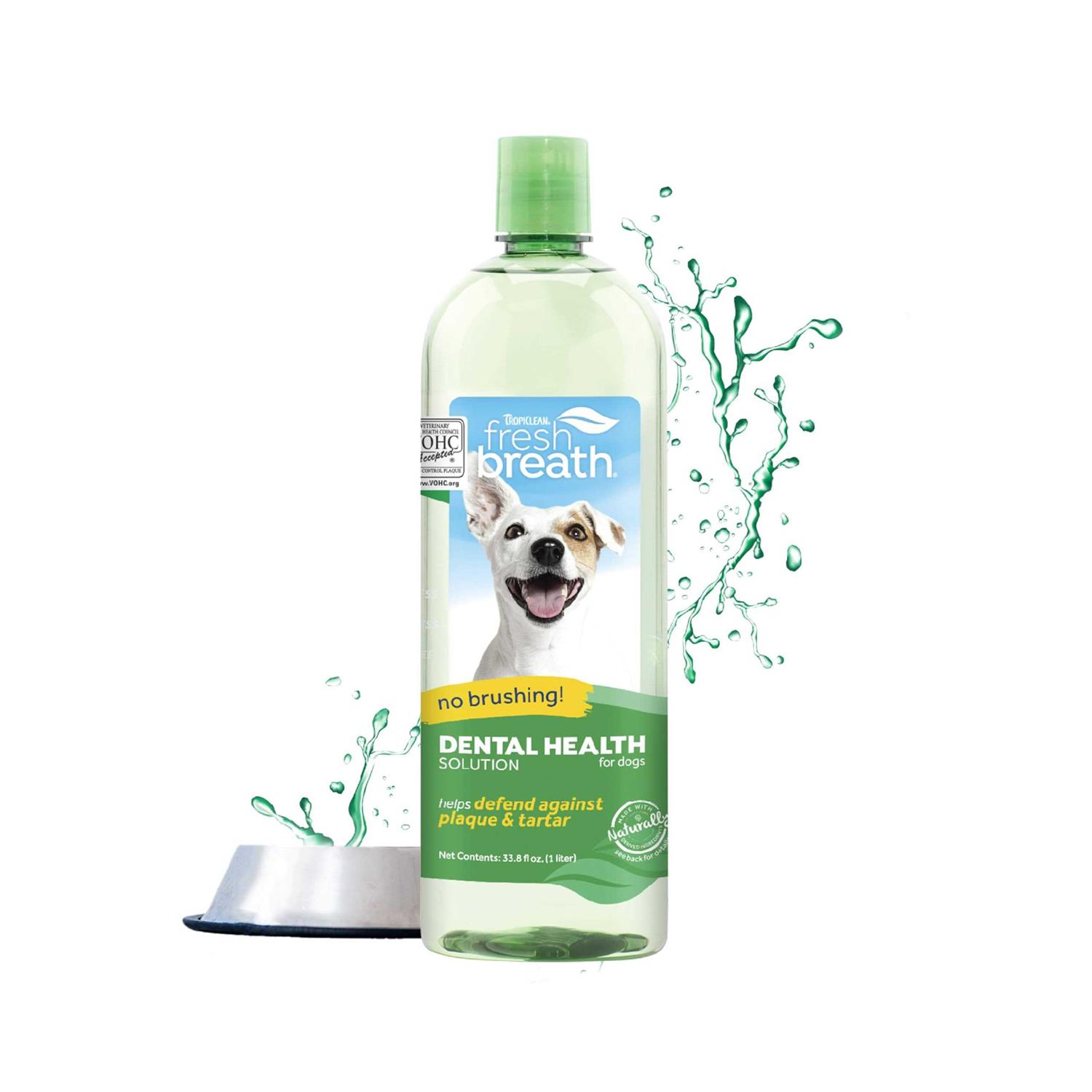 TropiClean Fresh Breath Water Additive - Healthber