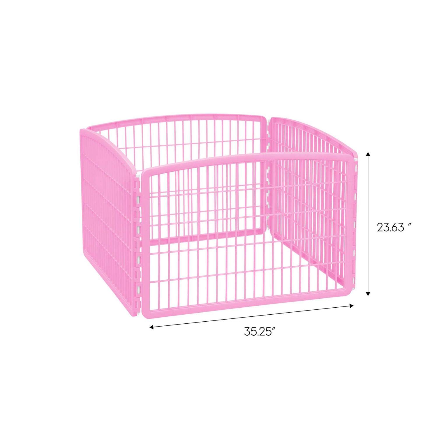 Iris Exercise 4-Panel Pet Playpen without Door - Healthber