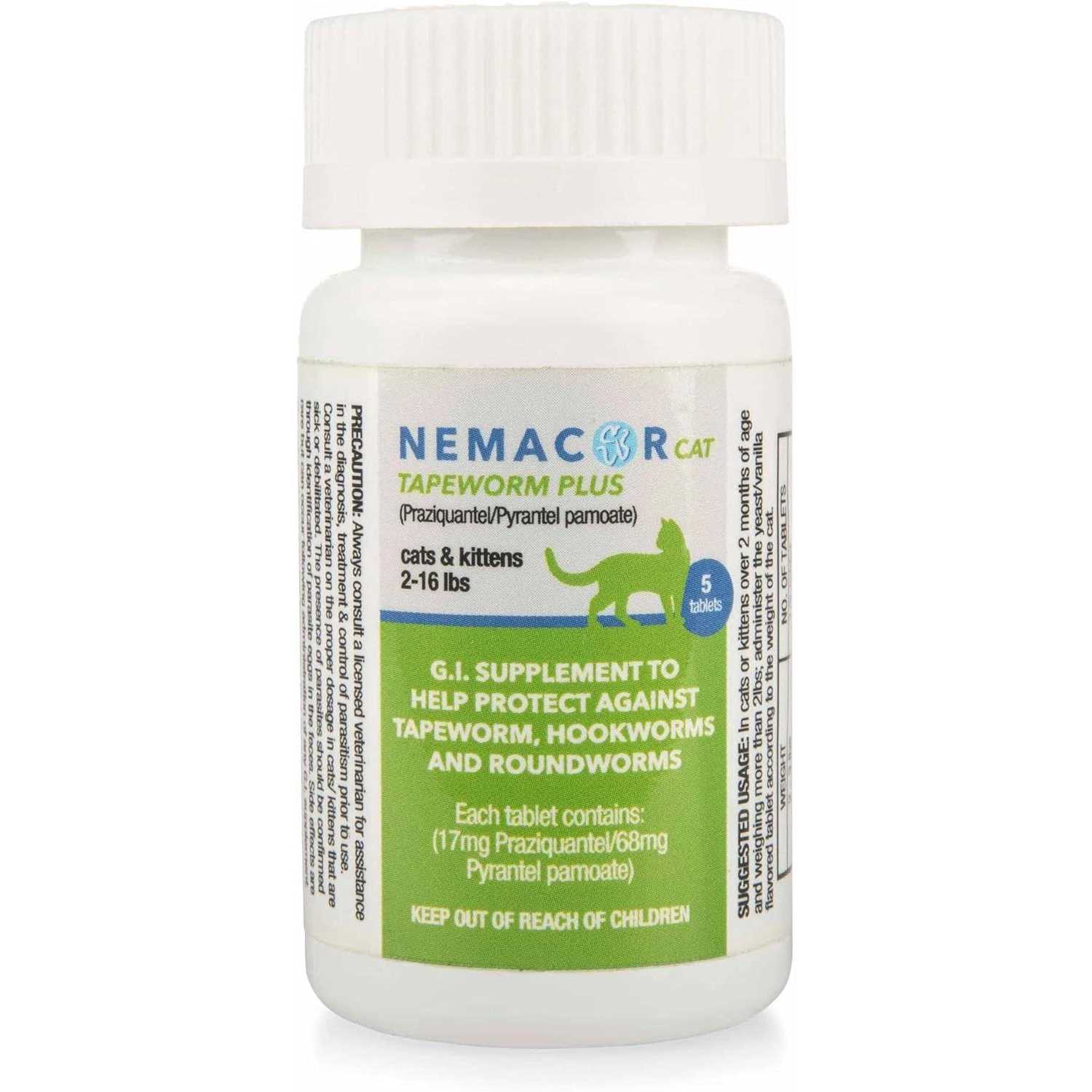 Nemacor Cat Tapeworm Plus - Healthber
