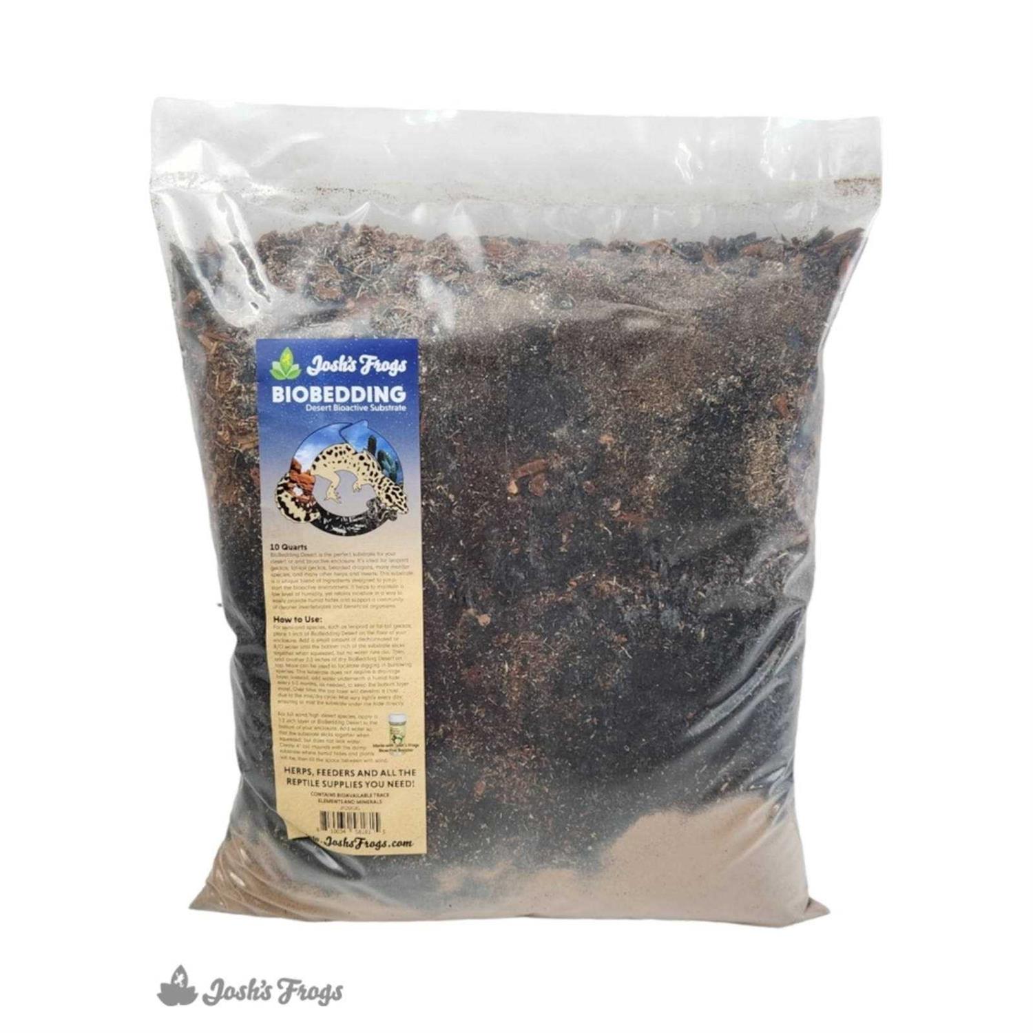 Josh’s Frogs BioBedding Desert Bioactive Substrate - Healthber