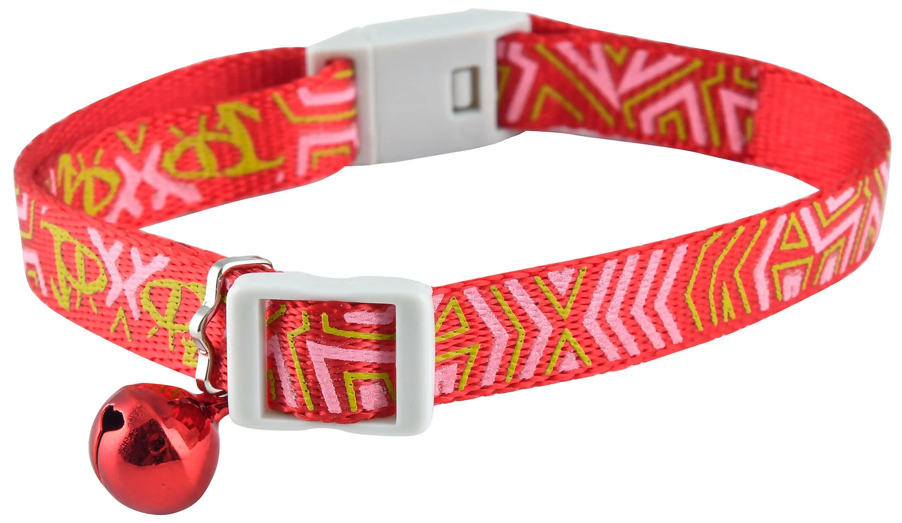 Reflective Nylon Safety Collar with Bell for Cats - Healthber