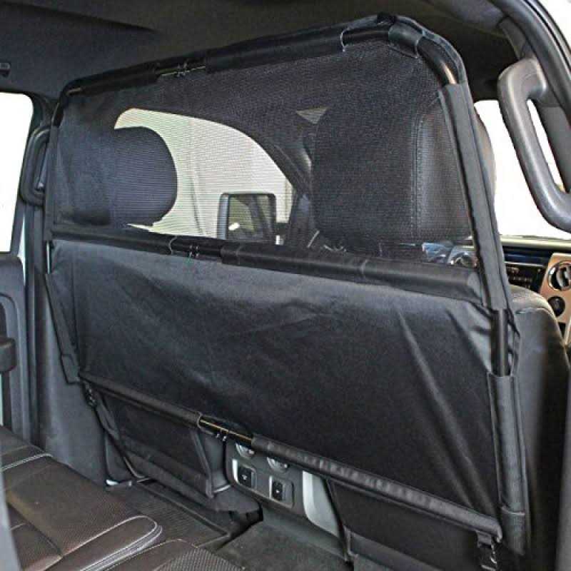 Bushwhacker Deluxe Dog Barrier 56 Wide Ideal for Trucks Large SUVs - Healthber