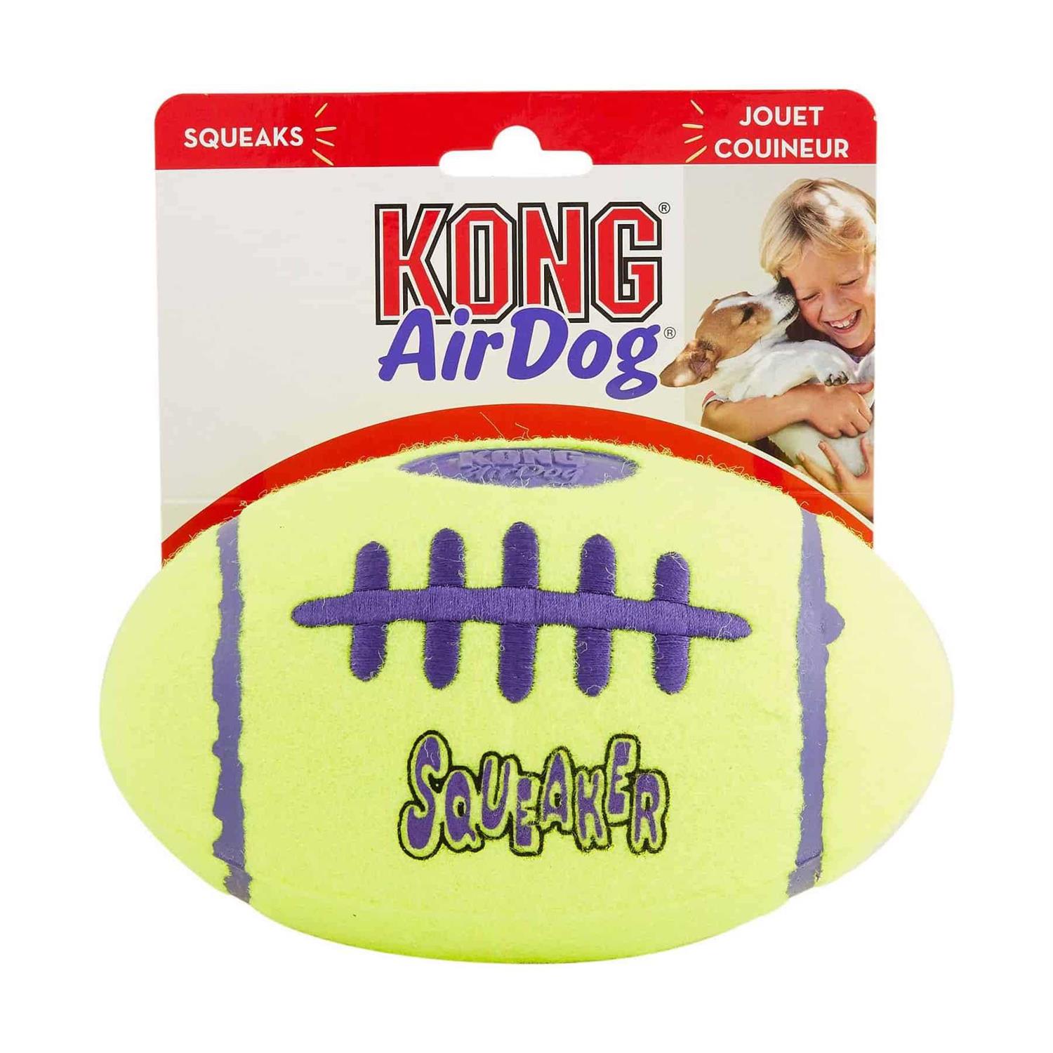 Kong Squeaker Football - Healthber