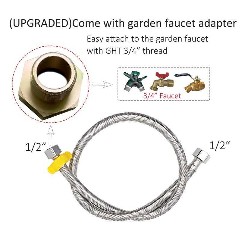 Essilnn Automatic Water Bowl Dispenser for Dog Large Size Stainless - Healthber
