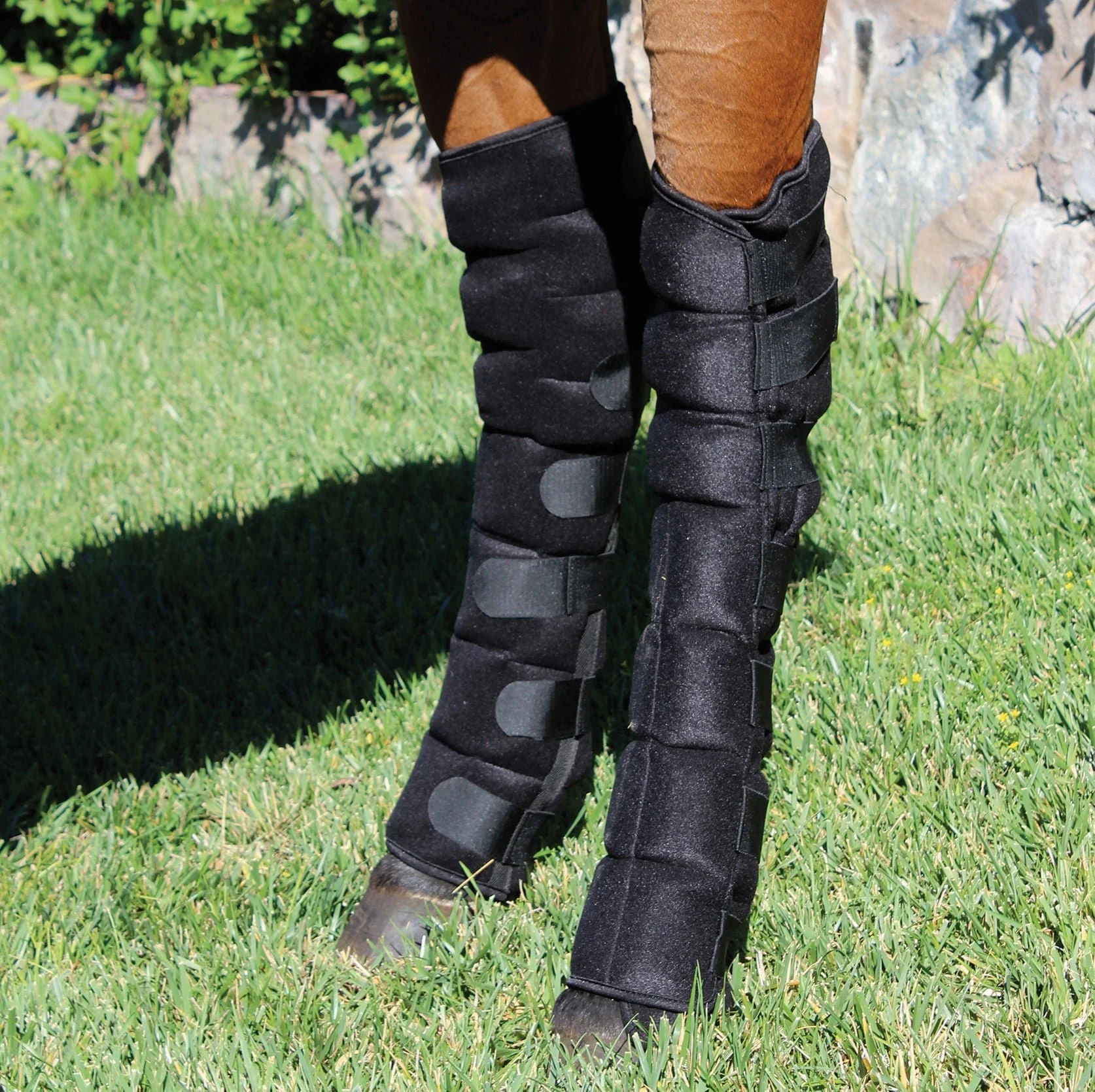 Professional's Choice Full Leg Ice Boot, Black - Healthber