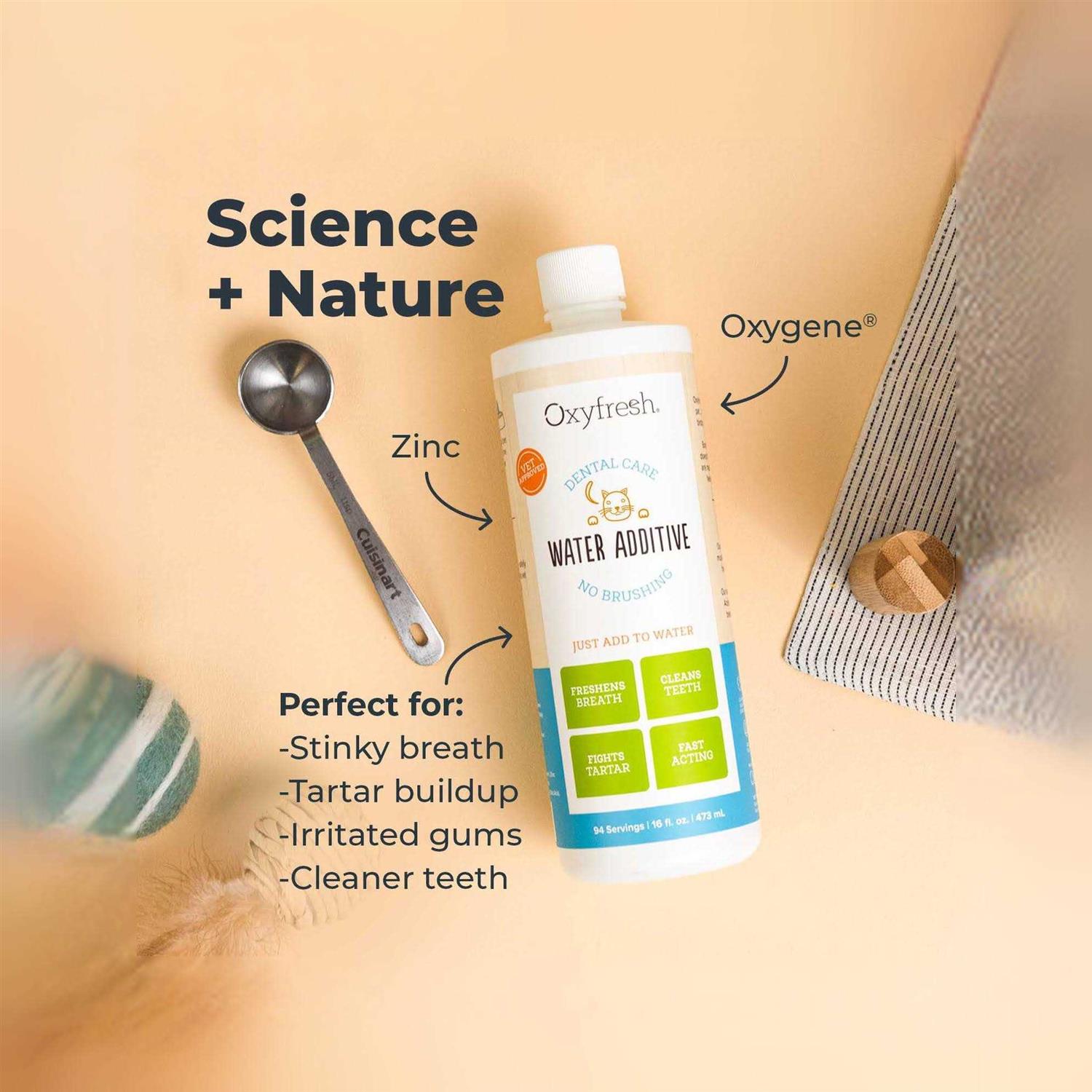 Oxyfresh Cat Dental Water Additive - Healthber