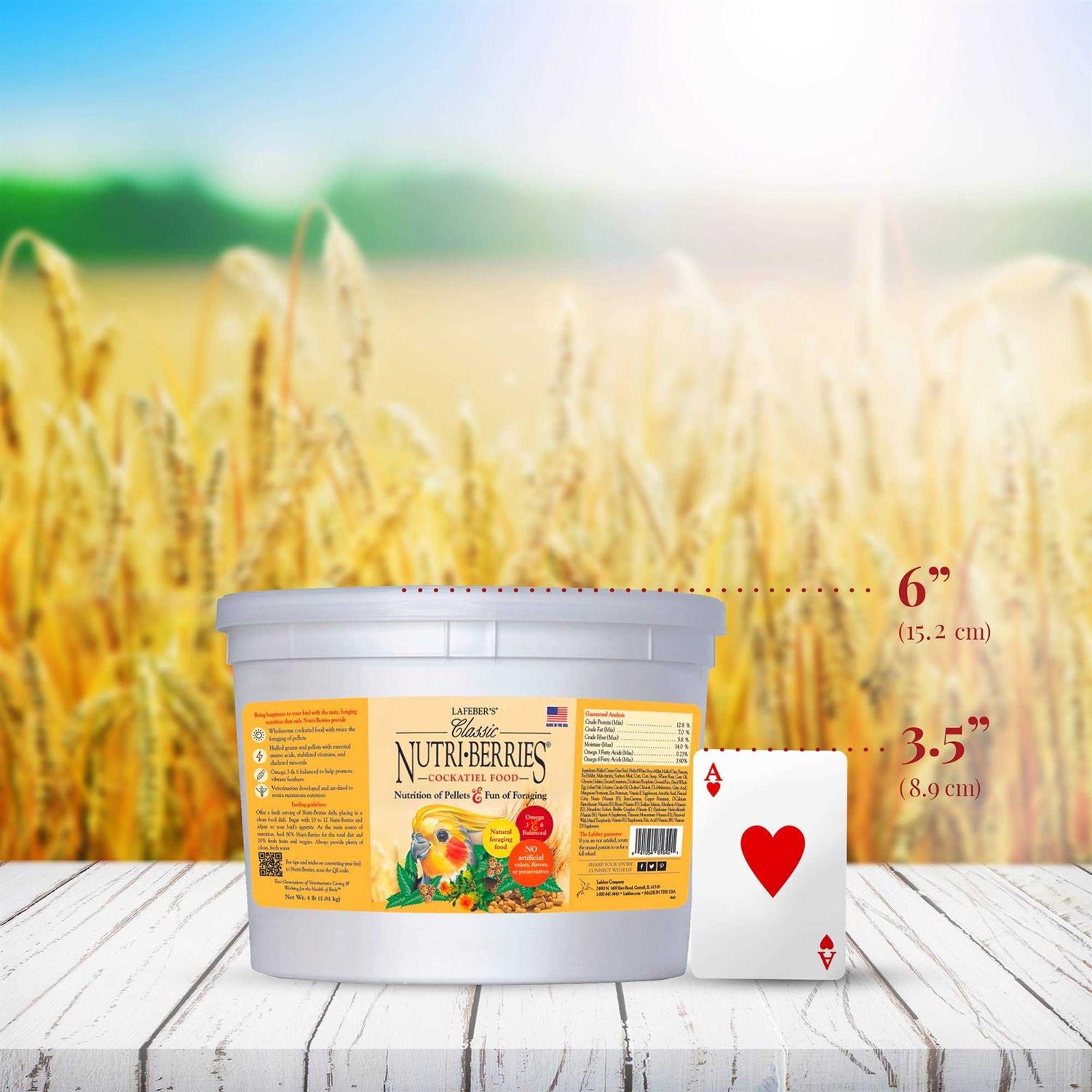 Lafeber Classic Nutri Berries Food - Healthber