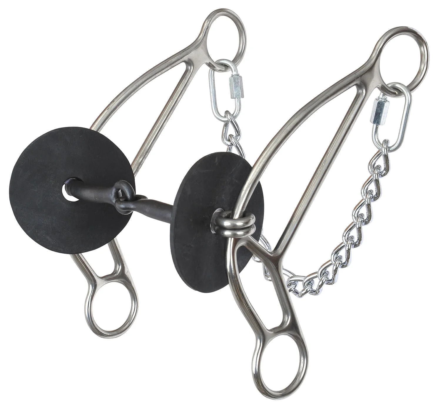 Reinsman Josey Short Shank Banana Gag Bit - Healthber