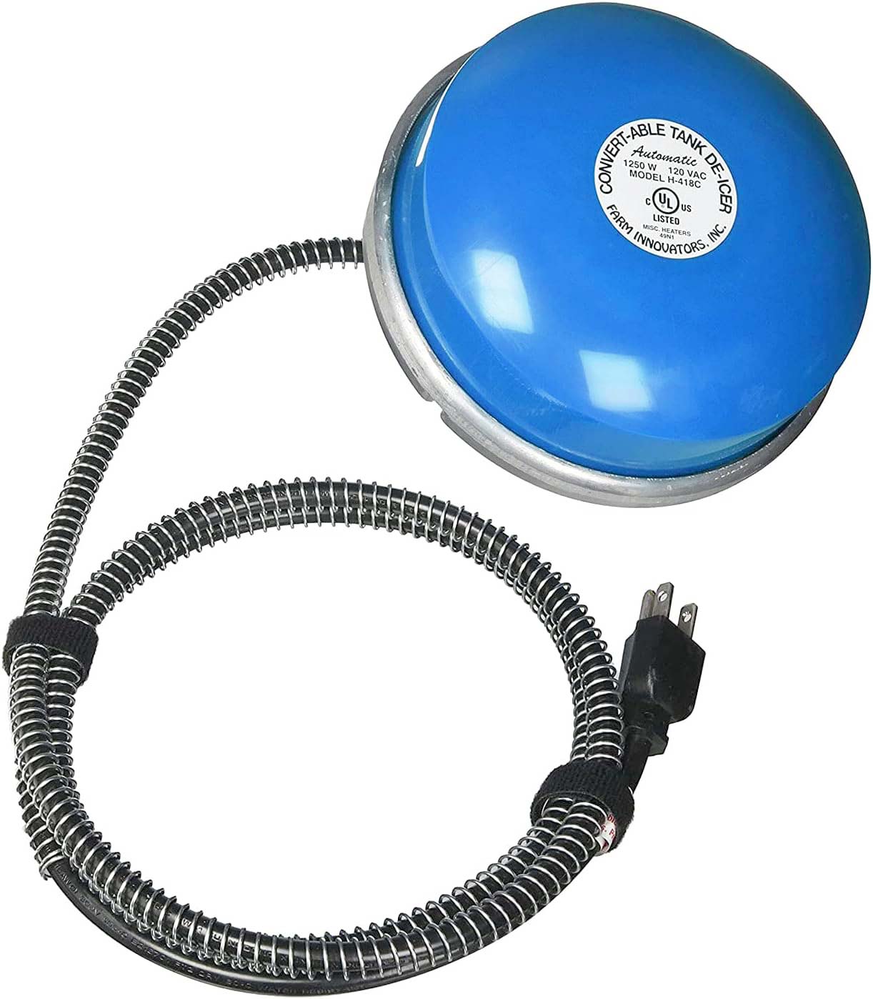 Convert-Able Stock Tank De-Icer, 1250 watts - Healthber