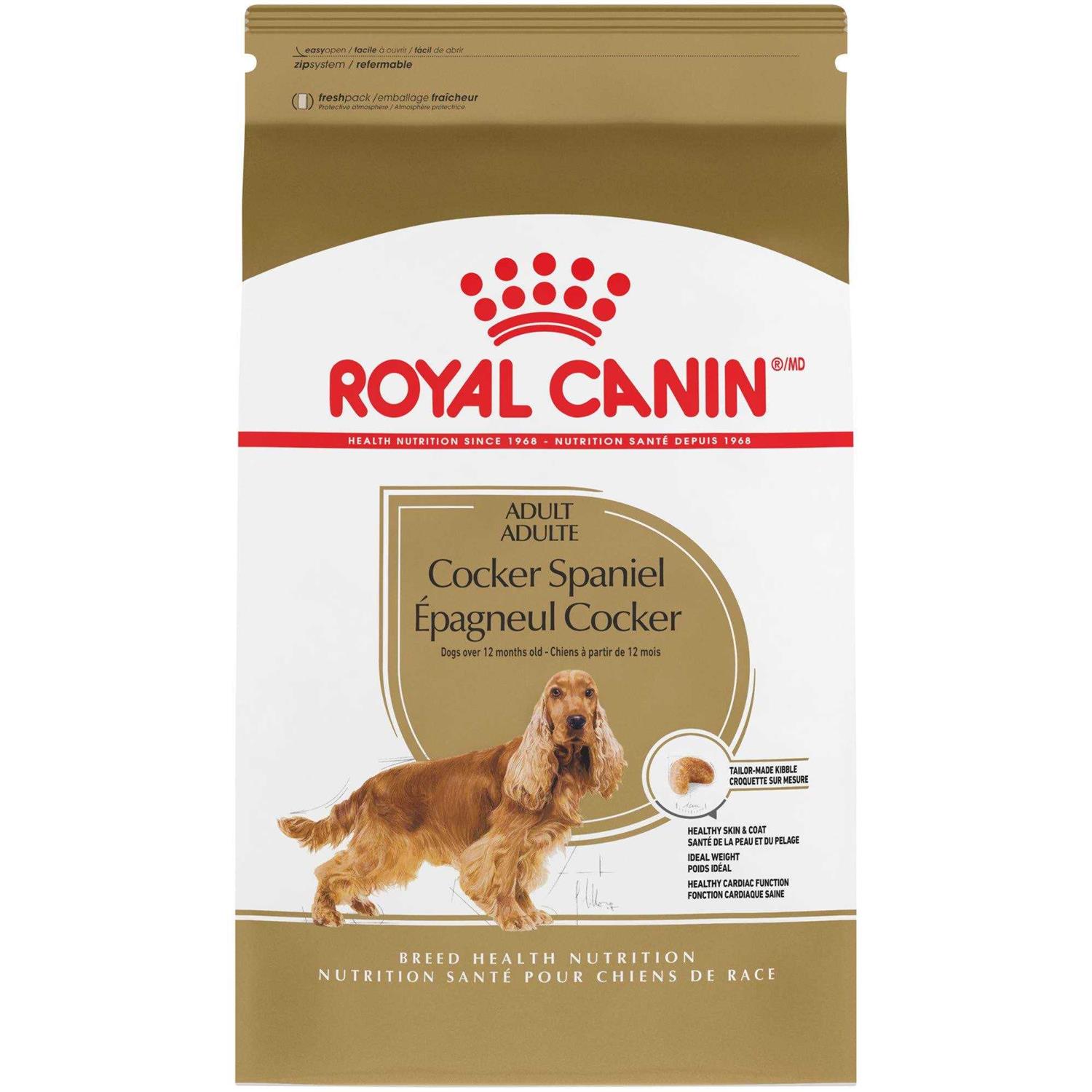 Royal Canin Cocker Spaniel Adult Dry Dog Food - Healthber