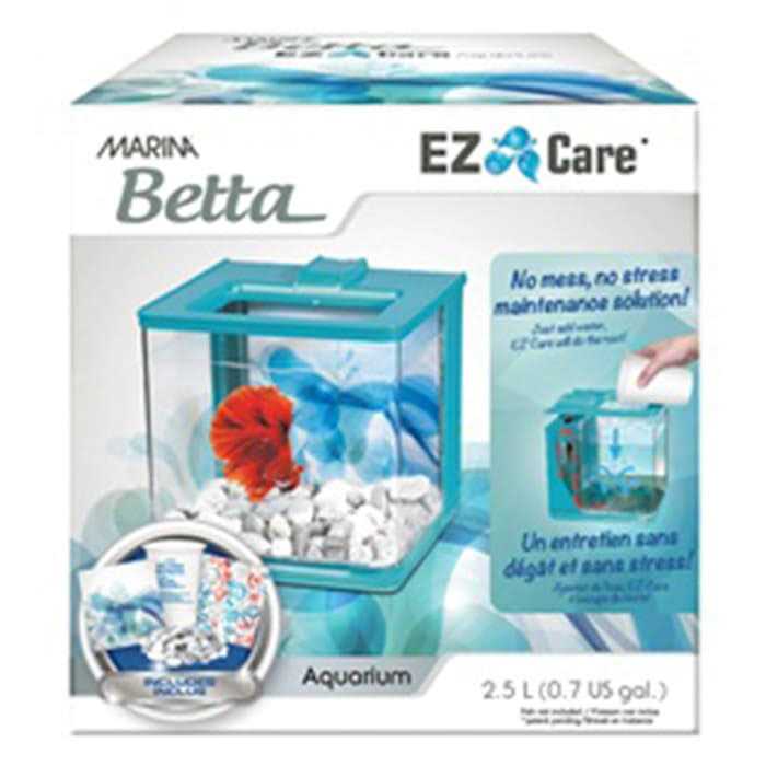 Marina Betta Aquarium EZ Care Plus Kit - Healthber