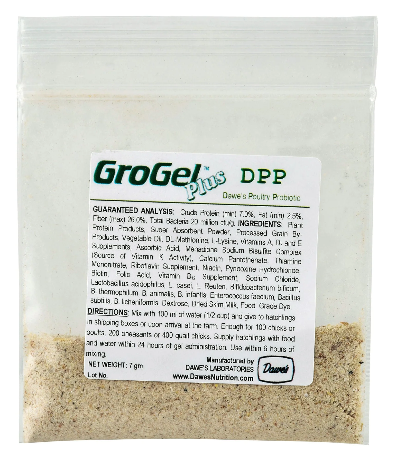GroGel Plus with DPP Poultry Hatchling Supplement - Healthber