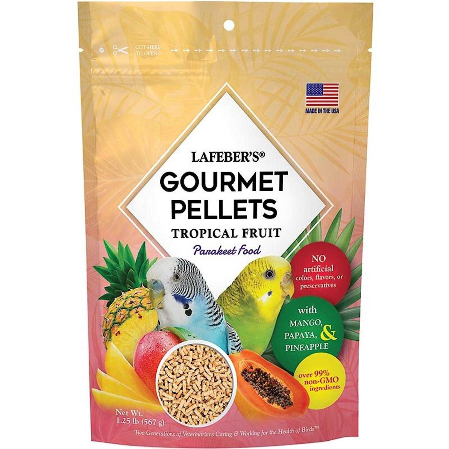 Lafeber Gourmet Pellets Tropical Fruit Bird Food - Healthber