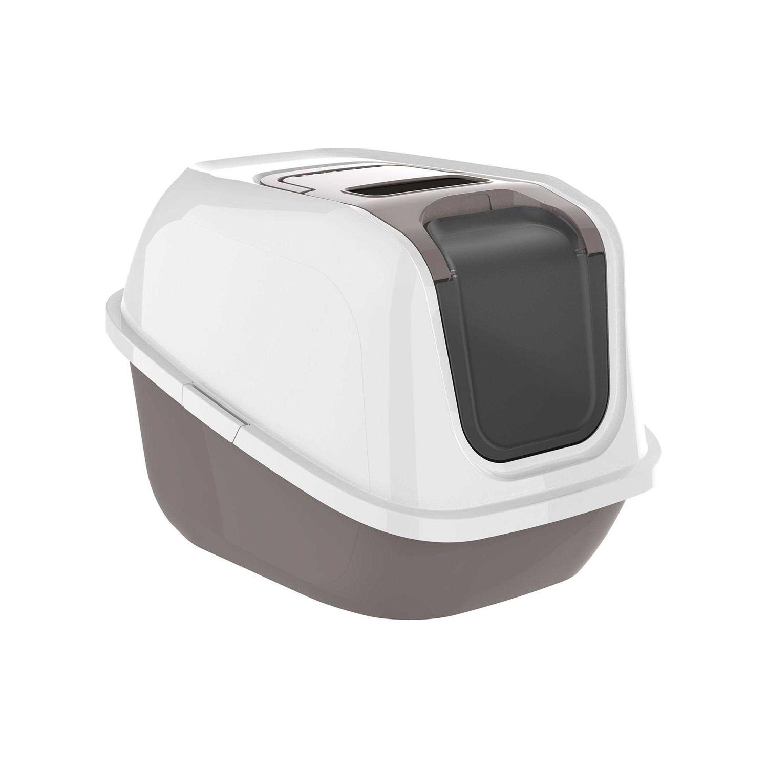 ExquisiCat Jumbo Flip Top Litter Pan with Door - Healthber
