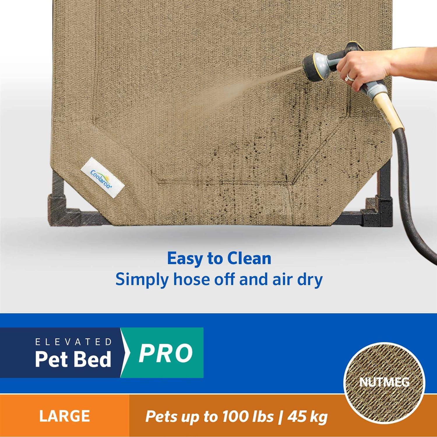 Coolaroo Cooling Elevated Pet Bed Pro - Healthber