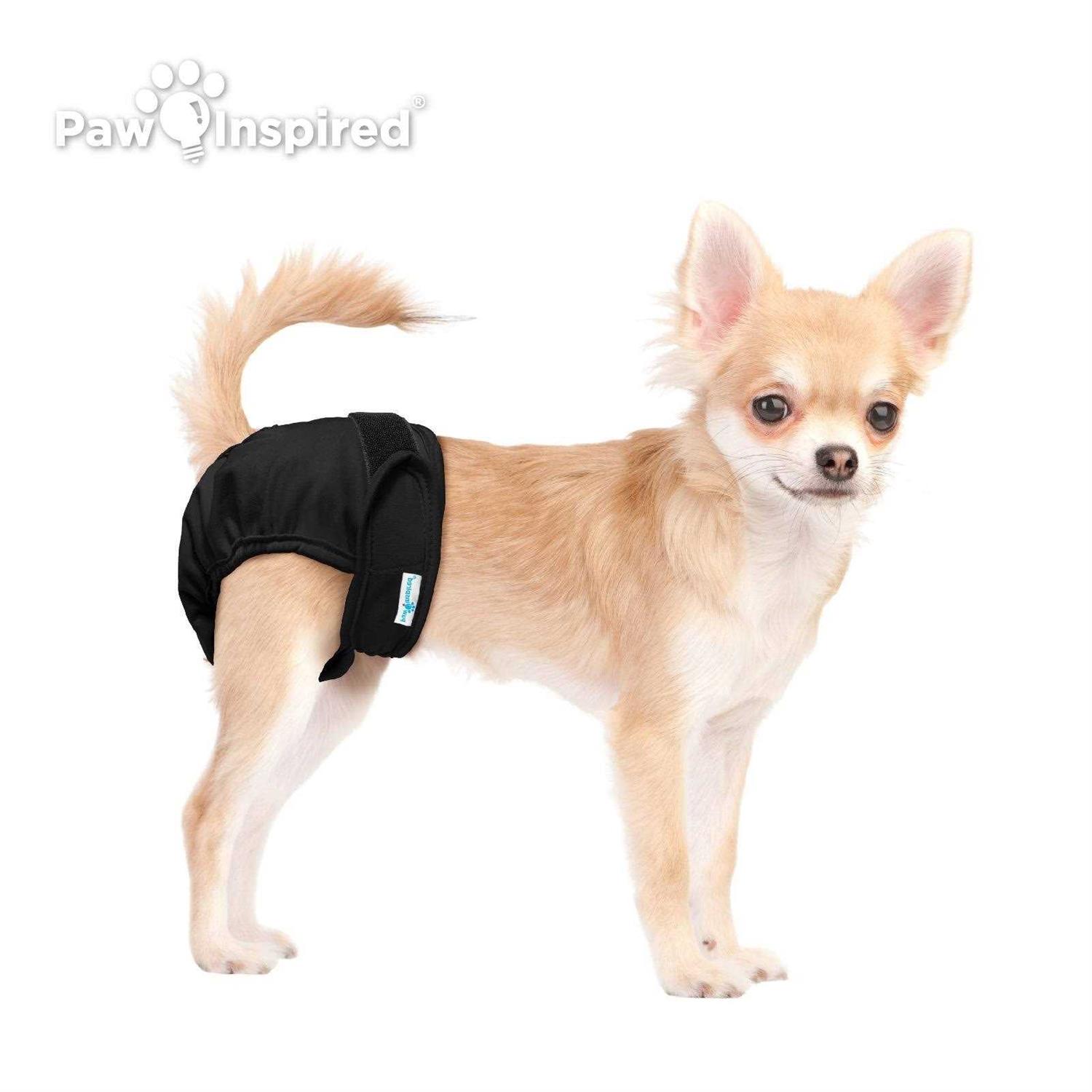 Paw Inspired Washable Dog Diapers Reusable Dog Diapers Female Dog Diapers - Healthber