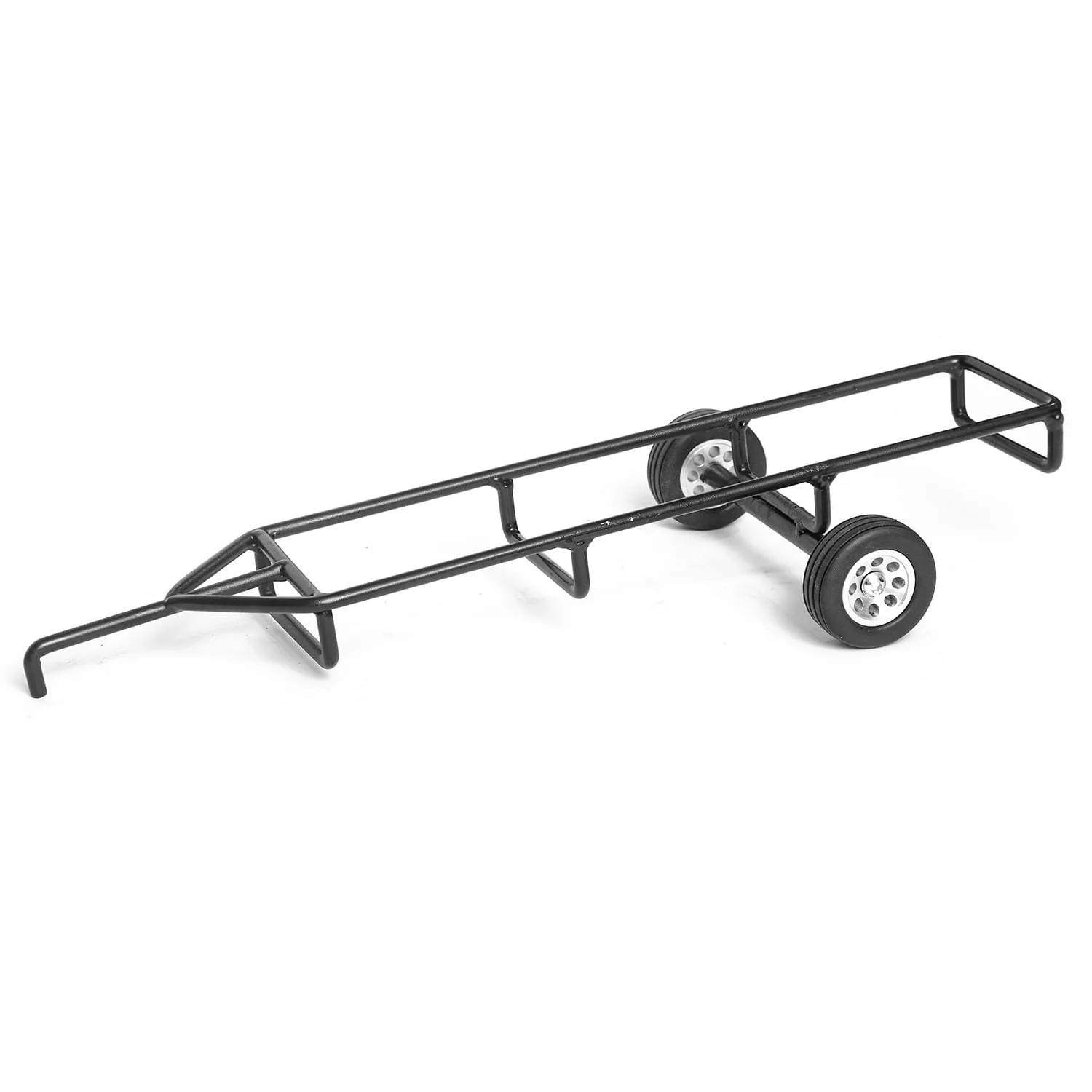 Little Buster Bumper Pull Hay Trailer, Black - Healthber