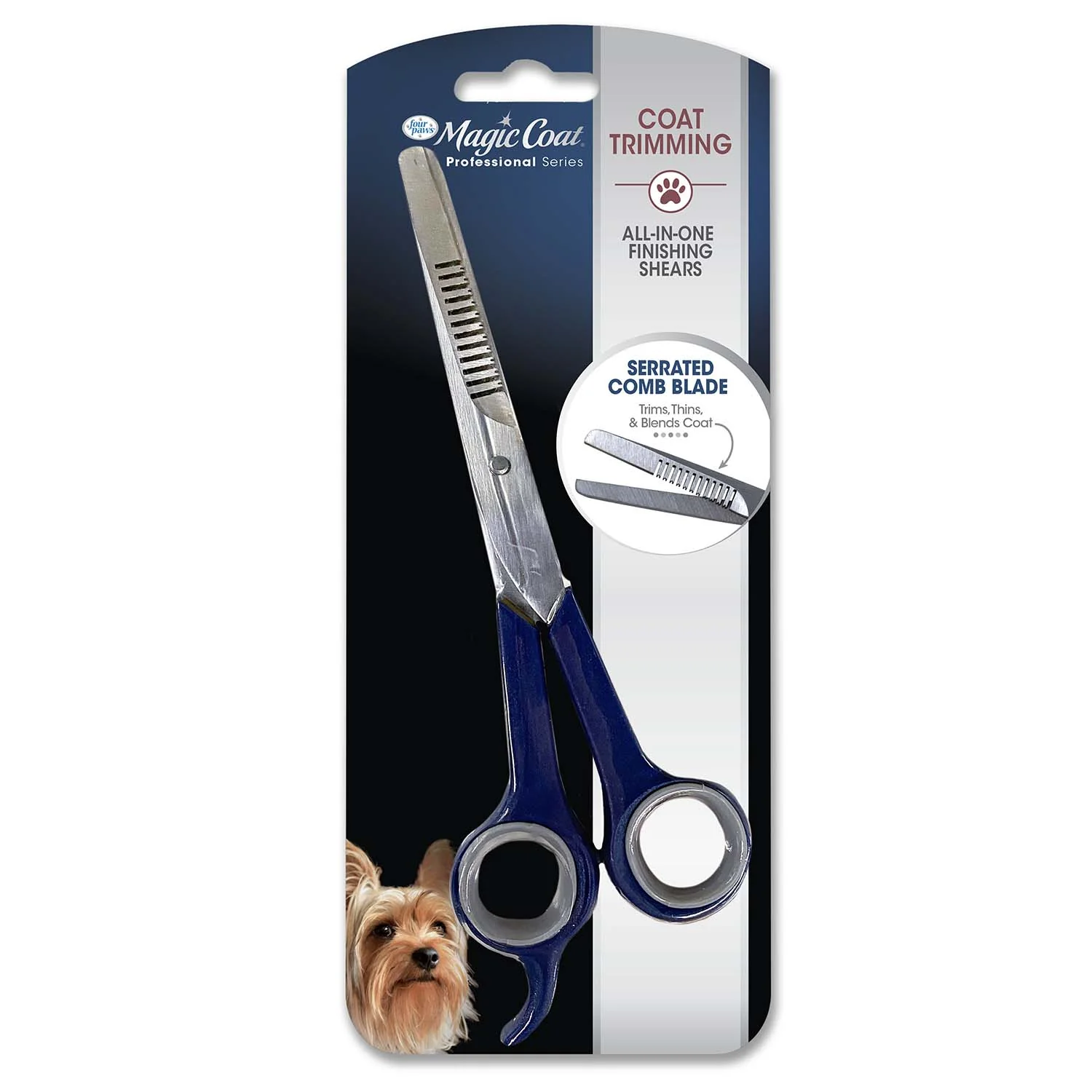Magic Coat Professional Series All-in-One Finishing Grooming Shears - Healthber