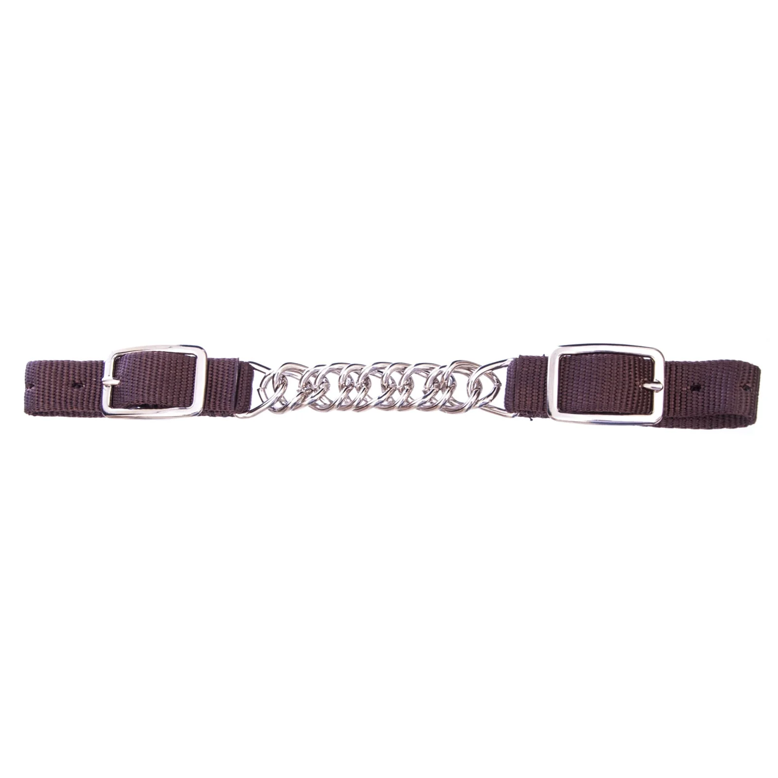 Equine Nylon Curb Strap with Single Chain - Healthber