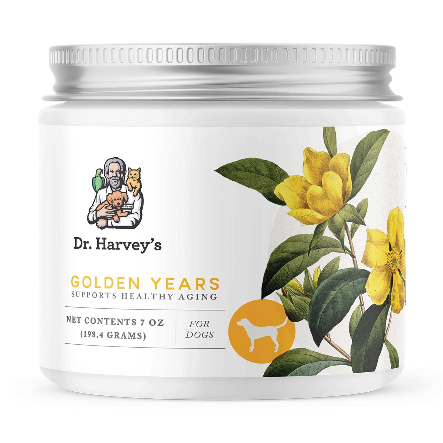 Dr. Harvey’s Golden Years Geriatric Supplement for Senior Dogs - Healthber