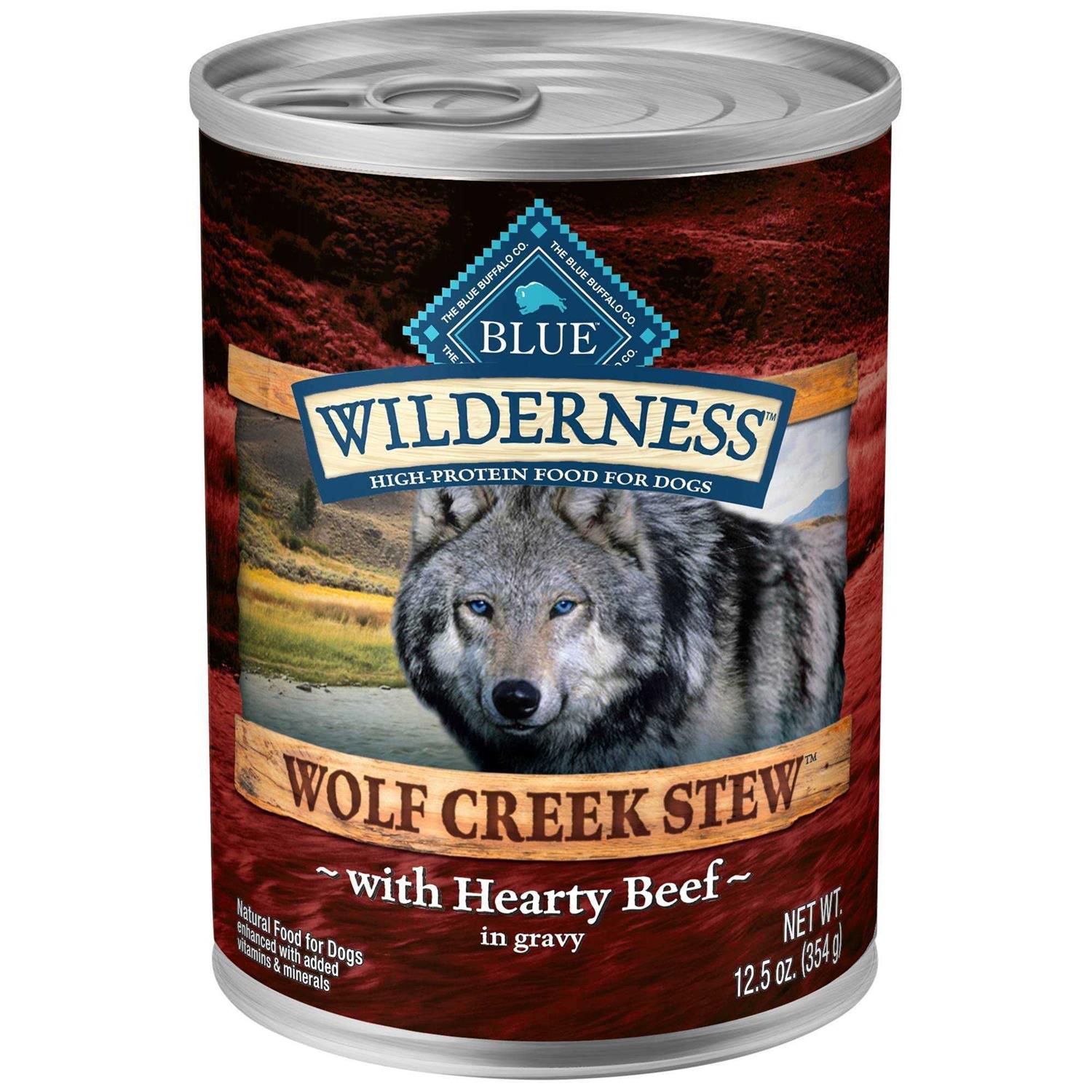 Blue Buffalo Wilderness Wolf Creek Stew Dog Food - Healthber